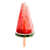 Glaces à la pastèque