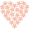 Blümchenherz / heart of daisies (2c)