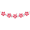 Blumen-Girlande / flower garland (2c)