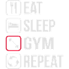 Mangez Sleep Gym Répétez