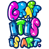 Graffitis Kunst multi