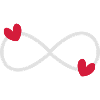 Infinity symbol love