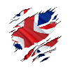 L'Union Jack sous la chemise!