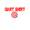 Dart Shirt with Target Motif