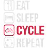 Eat Sleep Cycle Repeat