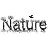 Tree group "Nature" in black