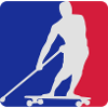 land paddler blue white red