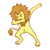 DAB Lion - Dancing - Gift
