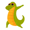 Dabbing Crocodile Dab Dance