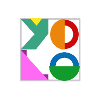 T-Shirt Kunst Bunt Yolo