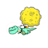 Dino - T-Rex - Moon - Space - Astronaut