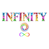 Infinity vert arc-en-ciel infinitésimation