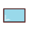 TV / mirror / window