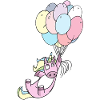 Einhorn Luftballons