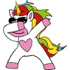 Dabbing unicorn