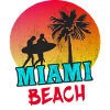 Miami Beach / Retro / Gift / USA