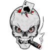 skull poker