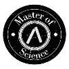 Master of Science Logo Patch