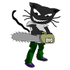 chainsaw cat