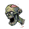 Zombie in a zombie apocalypse