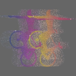 Kunstrad | Artistic Cycling Pixel rose