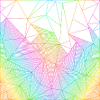 Rainbow Abstract Lines