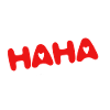 Sweet motive - "HAHA" red