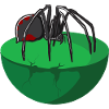 Poison Spider Black Widow Design
