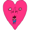 Heart Grimace - Brutta faccia da cuore