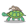 Sloth race T-shirt