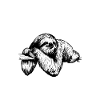 CHILLER Sloth Sloth Gift