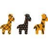 3 Girafes d'affilée