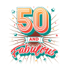 50 ° compleanno anni '60 annata regalo 1968