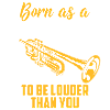 Trompet Shirt · Brass Band · Trumpeter højere