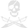Pirate skull & swords
