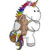 Oster Comic Einhorn