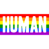 Human Human Rainbow Gift Idea