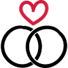 Rings With Heart