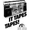 IT TAPES TAPES! Boombox Ghettoblaster