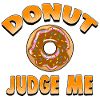 Cool donut party shirt.
