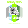Sei ein Schnee Leopard Geschenk