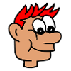 Comic Boy Red Hair