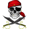 Pirate skull