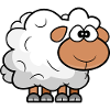 Cartoon Comic Sheep