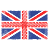 UK Flagge Motorrad Geschenk