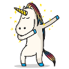 Unicorn Dab