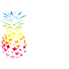 Pineapple Rainbow Aloha