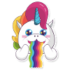 Unicorn rainbow