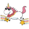 Fliegendes Einhorn
