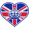 England Herz Krone